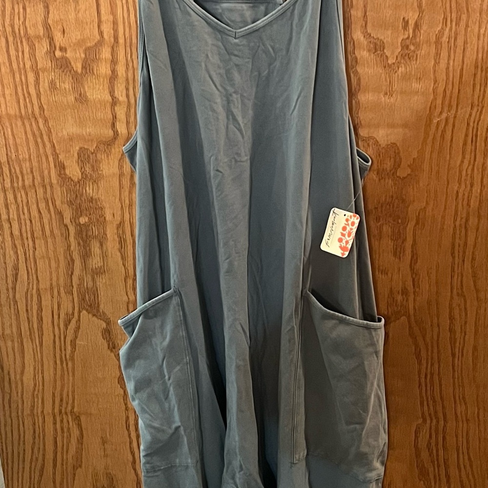 FP Movement by Free People Gray/green Jumpsuit
